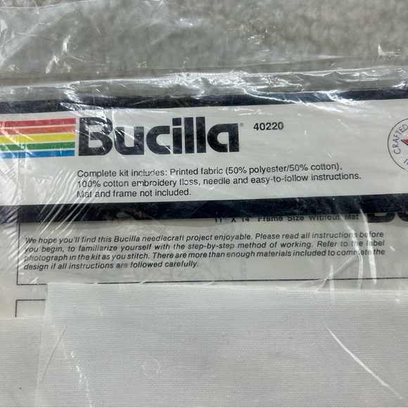 Bucilla #40220 Country Kitchen Wishes Sampler Embroidery Kit Granny Boho NEW 14" - Picture 8 of 9